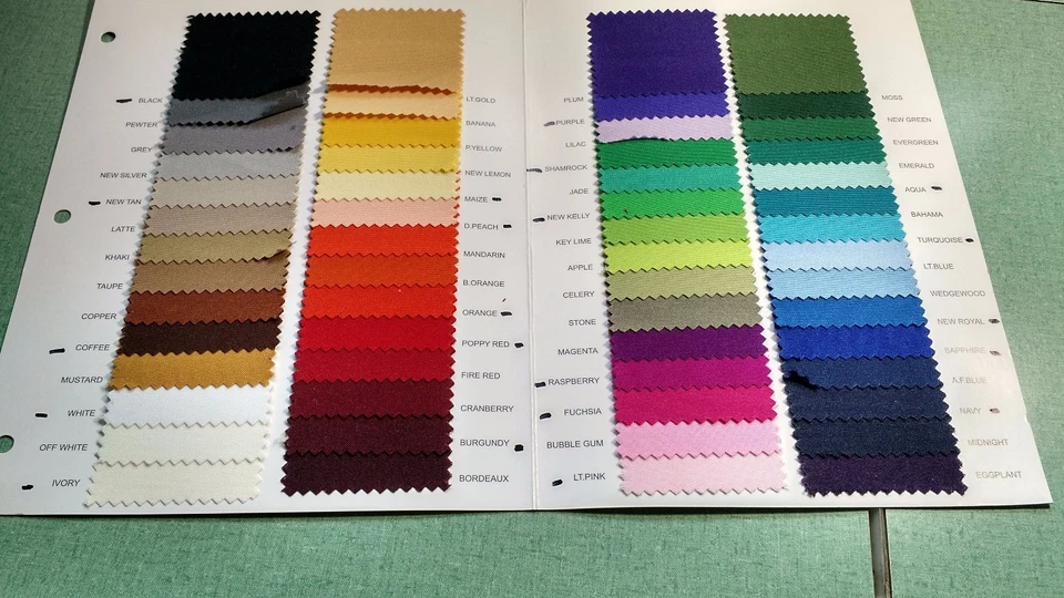 Swatches of any fabric sold in my store up tp 8 swatches per listing. - Image 1 of 1
