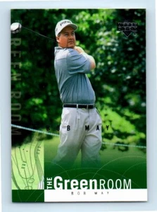 Tarjeta de golf Bob May 2002 Upper Deck The Green Room #GR9 - Imagen 1 de 2
