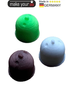 Spur N Glascontainer Altglas Container 1:160 Set 3 Stk. 3 Farben - Bild 1 von 2