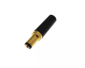 HQ 5,5/2,5 mm (5,0 mm ID OD 2,5 mm) spina barile di alimentazione DC placcata in oro - Foto 1 di 2