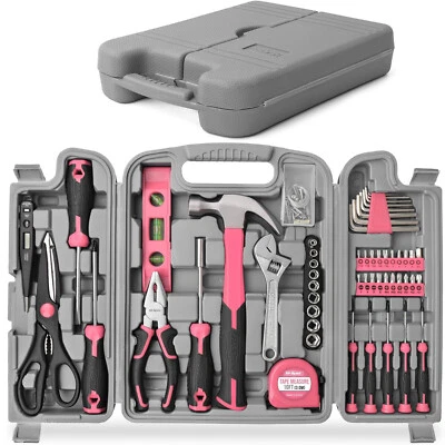 Home Hand Tool Kit 54pcs Complete Repair Household Hand Tool Set for Men Women - image 1 of 4