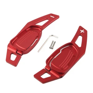2pc Steering Wheel Shift Paddle Shifter Trim Cover For Audi A5/S5/SA5 2016 Red - Picture 1 of 5