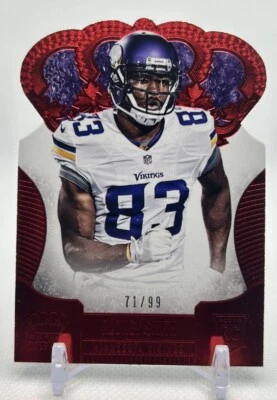 Rodney Smith #183 /99 Red Die-Cut Rookie 2013 Panini Crown Royale - Image 1 of 2