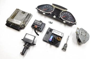 AUDI Q7 2007 (4L) 3,6 L VR6 MOTOR ECM BCM KESSY MÓDULO INMOVILIZADOR JUEGO DE LLAVES Foto 1 de 4