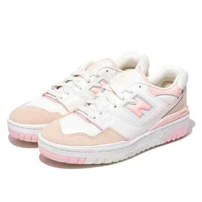 New Balance 550 White Pink (Women's) bbw550wp - Image 1 of 4