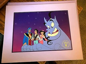 Disney's Aladdin and the King of Thieves Commemorative Lithograph 1996 - Picture 1 of 3