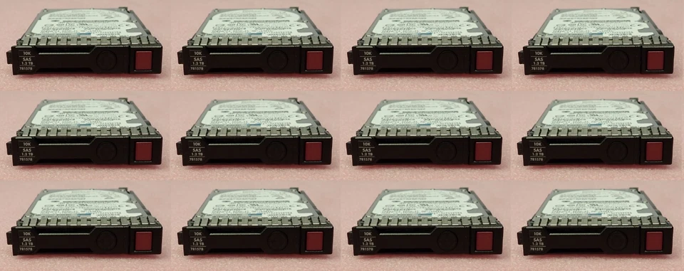 12x HP Proliant 1.2TB 10K SAS 12G 2.5" Hard Drive HDD 781578-001 781518-B21 - Image 1 of 4