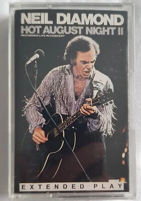 Neil Diamond, Hot August Night II, Extended Play, Cassette Tape 20 Tracks - Image 1 of 4