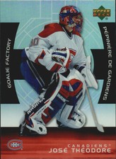 2005-06 (CANADIENS) McDonalds Upper Deck Goalie Factory #GF9 Jose Theodore