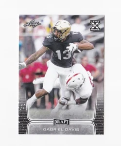 2020 Leaf Draft #32 Gabriel Davis Buffalo Bills UCF Knights - Picture 1 of 2