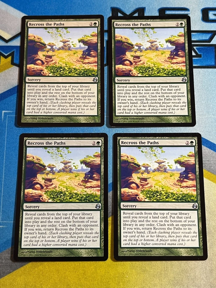 Magic the Gathering MTG Morningtide RECROSS THE PATHS x4 - Image 1 of 1