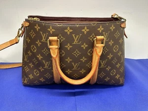 Louis Vuitton Soufflot MM Bag LV Signature Print Monogram Canvas - Picture 1 of 16