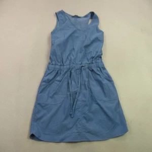 Abito North Face donna piccolo casual leggero senza maniche scollo a V blu - Foto 1 di 8