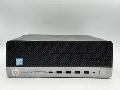HP ProDesk 600 G5 SFF Intel i7-9700 3.0 GHz 8GB RAM 256GB SSD W10P Used Read - Image 1 of 4