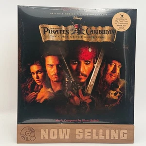 Pirates Of The Caribbean: Curse Black Pearl Soundtrack Vinyl Black Ice SEALED - Bild 1 von 2