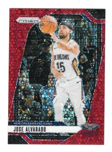 2024-25 Panini Prizm Fast Break Red Prizm /100 Jose Alvarado #167 - Picture 1 of 2