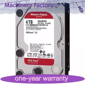 Disco duro interno NASware Western Digital rojo WD40EFRX 4 TB 5400 RPM 3,5" - Imagen 1 de 5