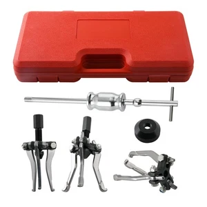 5PC 3 Jaw Gear Bearing Slide Hammer Puller Set with Three catches outside US - Picture 1 of 19