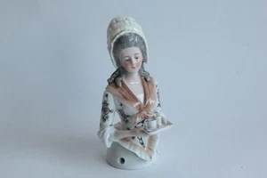 Demi figurine porcelaine allemande chocolatière (73779) - Imagen 1 de 6