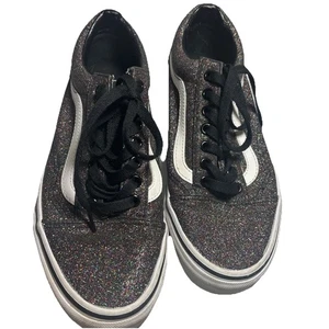 Vans Off The Wall Rainbow Glitter Casual sneakers shoe 721278 Men 7/Women’s 8.5 - Picture 1 of 14