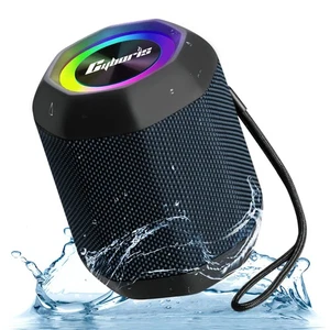 Portable Wireless Speaker & 15W Stereo Sound with RGB Light, IPX7 Waterproof ... - Bild 1 von 6