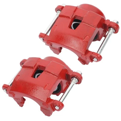 For 78-87 GMC Caballero 78-81 Buick Century 2pcs Red Front Brake Calipers - Image 1 of 4