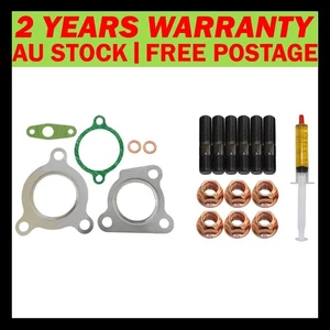 Turbo Installation Stud,Gasket&Lubricant Kit For Toyota Landcruiser 200 4.5L LHS - Picture 1 of 5