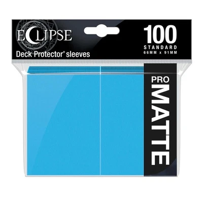Eclipse Matte Standard Card Sleeves: Sky Blue (100) - Bild 1 von 4