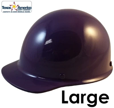 MSA Skullgard Large JUMBO Cap Style - Custom Painted Purple - Image 1 of 4