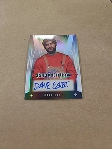 2025 Pop Century Dave East Silver Auto #BA-DE1 #10/25 MADE C002544 - Picture 1 of 2