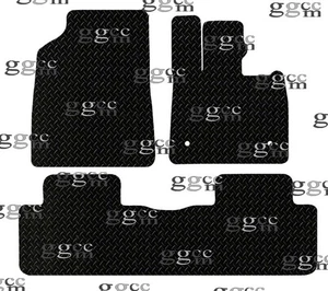 ALL WEATHER TAILORED BLACK RUBBER CAR FLOOR MATS FOR BYD SEAL U 2024 & ONWARDS - Picture 1 of 6