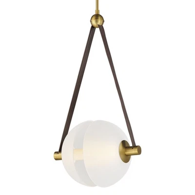 ET2 E24088-90 Despacho 12"W Colgante LED - Latón Foto 1 de 4