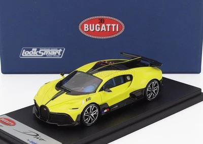 MODELLINO AUTO STATICO LOOKSMART BUGATTI DIVO 2020 GIALLO MODELLISMO SCALA 1:43 - Immagine 1 di 4