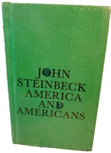 John Steinbeck AMERICA AND AMERICANS Bantam 7th PRINTING Nonfiction - Foto 1 di 4