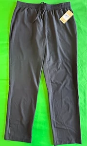Asics Herren Woven Stretch Back Welded Pocket Hose Jogging Gym Schwarz Large Neu - Bild 1 von 4
