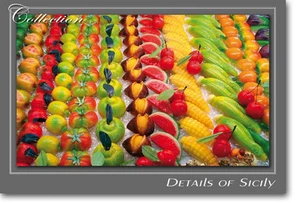 CARTOLINA DA COLLEZIONE - FRUTTA MARTORANA - Dettagli di Sicilia - Imagen 1 de 1