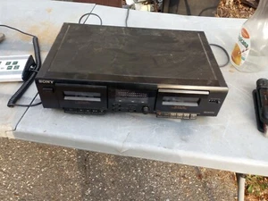 Sony Cassette Deck Tc We305 Powers Up - Picture 1 of 15