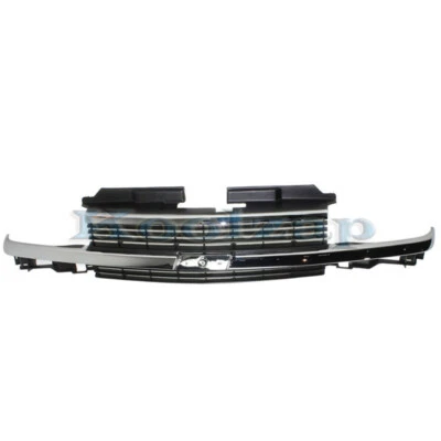 For 1998-2005 Blazer Front Center Grills Gray, Chrome Molding Plastic 15015044 Q Foto 1 de 4
