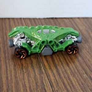 Double Demon (Green) - Dino City - Hot Wheels Basic Loose (2019) - Picture 1 of 6