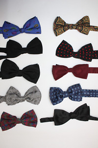 LOT OF 10 BOW TIES. F48676