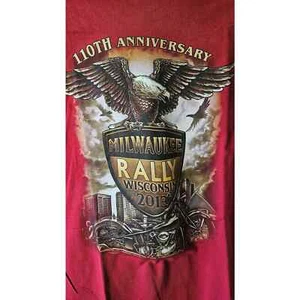 Men's Large Milwaukee Wisconsin 2013 Rally tshirt - Picture 1 of 5