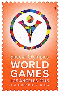 SPECIAL OLYMPICS WORLD GAMES Mint Single USA Forever Stamp: Los Angeles, 2015 - Bild 1 von 1