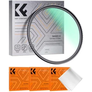 Filtro de protección MCUV ultravioleta K&F Concept 77 mm con revestimiento multirresistente - Imagen 1 de 9