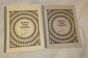 Jerry Andrus Card Control 2 Vol Set Cardistry Card Magic Fuera de Stock - Imagen 1 de 2