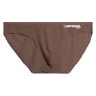 Soft And Breathable Mens Ice Silk Low Waist Underwear Panties (Skin Color)
