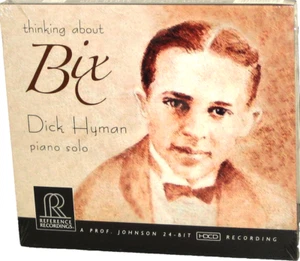 Reference Recordings CD RR-116: Thinking About BIX - Dick Hyman, USA 2008 SEALED - Picture 1 of 2
