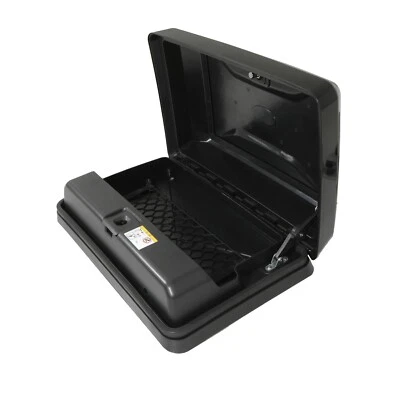 GLOSS BLACK SIDE LUGGAGE BOX WINDOW STORAGE FOR LAND ROVER DISCOVERY 3 4 04-16 Foto 1 de 4