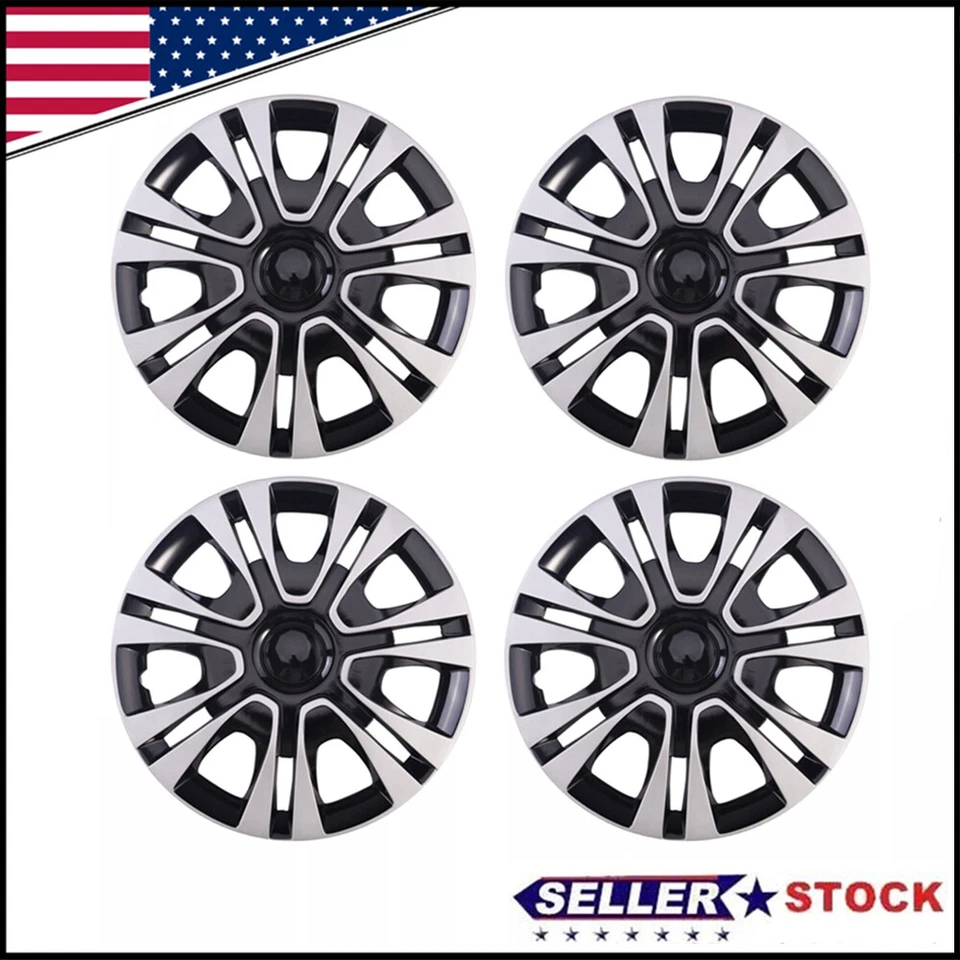 4x Cubiertas de rueda de 15" Tapacubos a presión Borde Llanta de acero para Dodge Grand Caravan Durango Foto 1 de 4