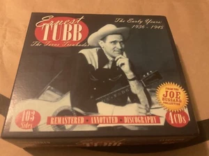 Ernest Tubb - The Early Years 1936-1945 4 CD Box Set JSP - Early Country - Picture 1 of 10