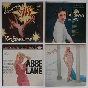 4 Records CHEESECAKE Covers DARLINGS & DIVAS Sexy Singing Swinging Jazz Vocals ! - Imagen 1 de 12